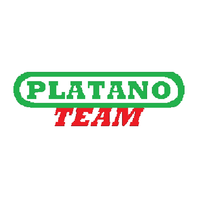Platano Team logo used from 2017 to 2019